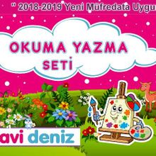 Mavi Deniz Yayınları 1. Sınıf Okuma Yazma Seti