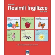 Mavi Kelebek Yayınları Alfabetik Resimli İngilizce Sözcükler