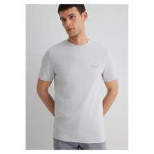 Mavi M0610360-70075 Logo Baskılı Gri Erkek T-shirt