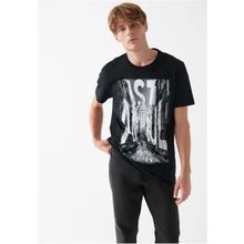 Mavi M067053-900 Galata İstanbul Siyah Erkek T-Shirt