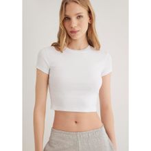 Mavi M1600814-620 Bisiklet Yaka Normal Kalıp Kadın T-Shirt