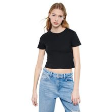 Mavi M1600814-900 Bisiklet Yaka Normal Kalıp Kadın T-Shirt