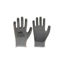 Max Safety PU-FLEX5-8 No:8 Siyah Gri PU Kaplı Kesilmeye Dirençli İş Eldiveni