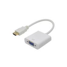 Maxgo 2094 Görüntü Projeksiyon HDMI To VGA Kablo Çevirici Dönüştürücü Adaptör