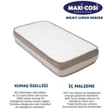 Maxi-Cosi Milky Ortopedik Yaylı 60x160 cm Yatak
