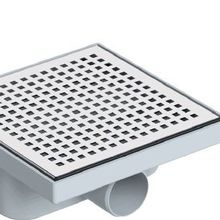 Maxiflow Kare Line Duş Kanalı Q50 20x20 cm Yan Çıkış