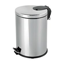 Maxiflow Pedallı Krom 12 lt Çöp Kovası