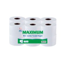 Maximum Çift Katlı Mini Jumbo Tuvalet Kağıdı 12 Rulo