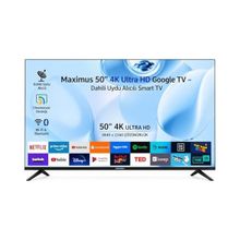 Maximus UHA 50 M9P 50 inç 127 Ekran 4K Ultra HD Google LED TV