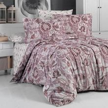 Maxstyle 100x120 cm Poplin Saten Tanya Double Nevresim Takımı