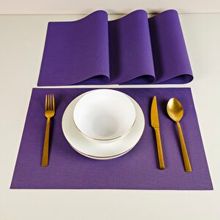 Maxstyle Harmony Purple 4 Parça 30X45 cm Amerikan Servis Seti