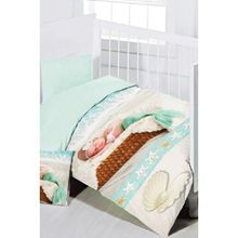 Maxstyle Mermaid 120 x 180 cm Renkli Bebek Nevresim Takimi