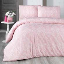 Maxstyle Premium Angletta 200 x 220 cm Pudra Çift Kişilik Nevresim Takimi