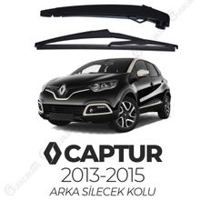 Maxtel 2013-2015 Renault Captur J5 Komple Arka Silecek Kolu ve Süpürgesi