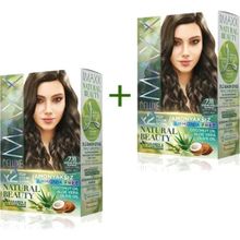 Maxx Deluxe 2 Paket Natural Beauty Amonyaksız 7 11 Yoğun Küllü Kumral Açık Kumral Saç Boyası
