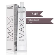 Maxx Deluxe 7.45 Yoğun Bakır 60 ml Tüp Krem Saç Boyası