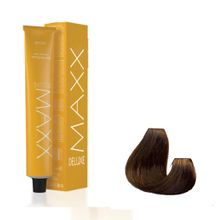 Maxx Deluxe 8.1 Küllü Açık Kumral 60 ml Tüp Saç Boyası + Sıvı Oksidan