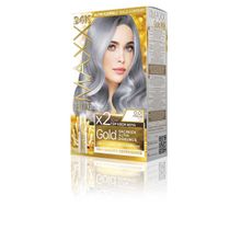 Maxx Deluxe Gold Füme Gri 0.01 24K Altın Parçacıklı 2x50 ml Saç Boyası
