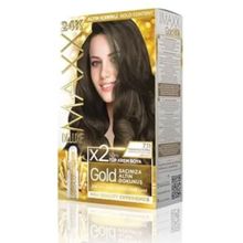 Maxx Deluxe Gold Yoğun Küllü Kumral 7.11 24K Altın Parçacıklı 2x50 ml Saç Boyası