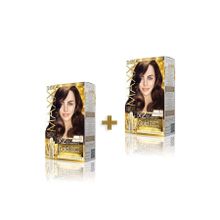 Maxx Deluxe Golden Beauty 24K 6.7 Çikolata Kahve 2 Adet Boya Seti