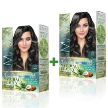 Maxx Deluxe Natural Beauty 1.0 Siyah 2'li Set Boya
