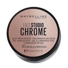 Maybelline Face Studio Chrome Jel No: 30 Metallic Bronze Aydınlatıcı