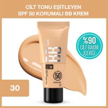 Maybelline Fit Me Nude No 10 30 ml SPF50 Nemlendirici BB Krem