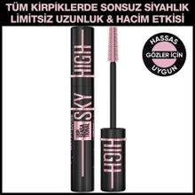 Maybelline Lash Sensational Sky High Ekstra Siyah Rimel