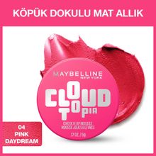 Maybelline New York Cloudtopia 04 Pink Daydream Köpük Dokulu Mat Allık