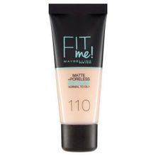 Maybelline New York Fit Me Matte Poreless 110 Porcelain Fondöten