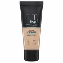 Maybelline New York Fit Me Matte+Poreless 115 Ivory Fondöten