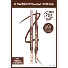 Maybelline New York Sculpting Stix Çift Uçlu 014 Mocha Contour Göz Kalemi