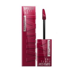 Maybelline New York Super Stay Vinyl Ink Uzun Süre Kalıcı 30 Unrivaled Likit Parlak Ruj