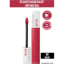 Maybelline New York Superstay Matte Ink Unnude 80 Ruler Ruj
