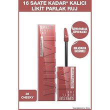Maybelline Super Stay Vinyl Ink 35 Cheeky Likit Ruj