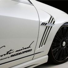 Mazda Speed Yan Kapı Çamurluk Sticker Araba Oto Yapıştırma 2Adet