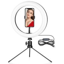 Mbois 8 inç 20 cm Youtube Instagram Tiktok Selfie Stüdyo Video Fotoğraf Ring Light Tripod