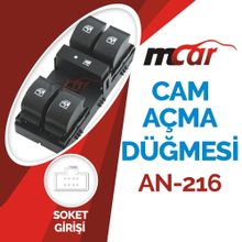 Mcar Dörtlü Fiat Linea Cam Açma Kapama Düğmesi