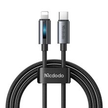 Mcdodo CA-5710 PD 36 W Type-C to Lightning 1.2 m Siyah Hızlı Şarj Kablosu