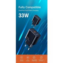 Mcdodo CH-0921 33W Pd Dual-Port 1xType-C+1xUsb Girişli Hızlı Adaptörü
