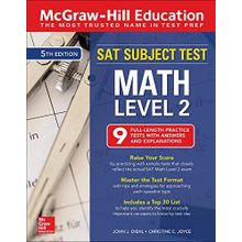 McGraw-Hill Education SAT Subject Test Math Level 2, Fifth Edition