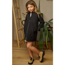 Mcl Kids Kız Çocuk Kapitone Trençkot Siyah - 5 - 6 Yaş
