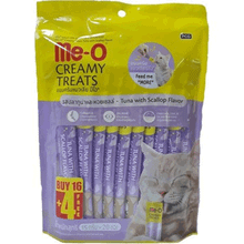 Me-O 20x15 gr Creamy Deniz Tarağı & Ton Balığı Kedi Ödülü