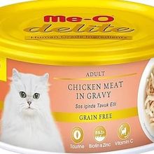 Me-O 3x80 gr Delite Tavuklu Tahılsız Kedi Konservesi