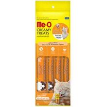 Me-O Creamy Treat Tavuk Bal Kabağı 4x15 gr 12 Adet Kedi Ödülü