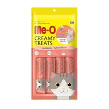 Me-O Creamy Treats Somonlu Sıvı 4x15 gr Kedi Ödül Maması