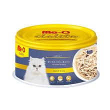Me-O Delite Sos İçinde Ton Balıklı Tahılsız Kedi Konservesi