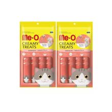 Me-O Neo Creamy Treats Somonlu Yaş Özel 2 Adet 4x15 gr Kedi Ödül Maması