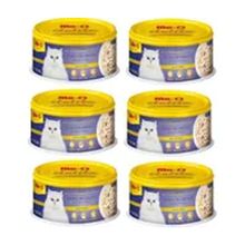 Me-O Ton Balıklı Soslu Tahılsız 6x80 gr Kedi Konserve Maması