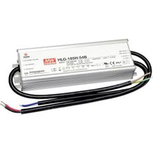 Mean Well HLG-185H-54B 185W Tek Çıkışlı Sabit Voltaj Led Driver
